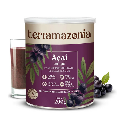 Açaí Em Pó Terramazonia 200g