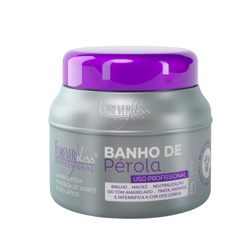 Máscara Banho de Pérola Forever Liss 250g