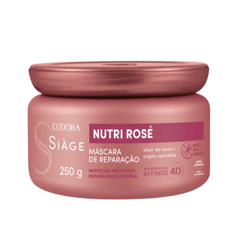 Máscara Capilar Siàge Nutri Rosé 250g