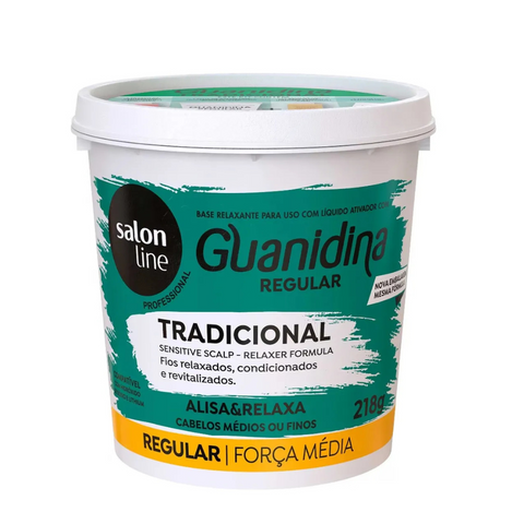 Alisa E Relaxa Guanidina Tradicional Regular 218g Salon Line