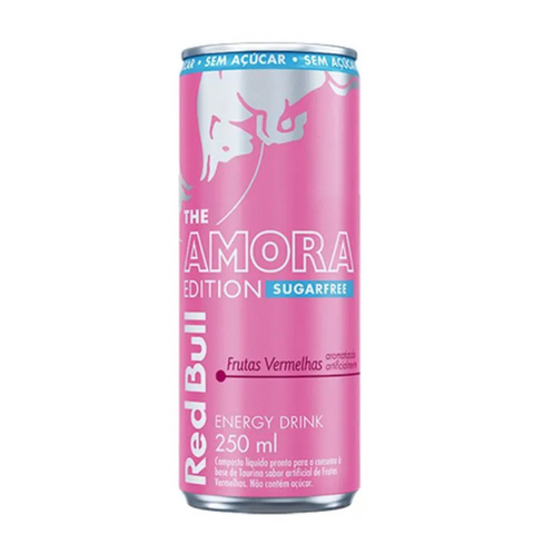 Energético Red Bull Sem Açúcar Frutas Vermelha 250ml