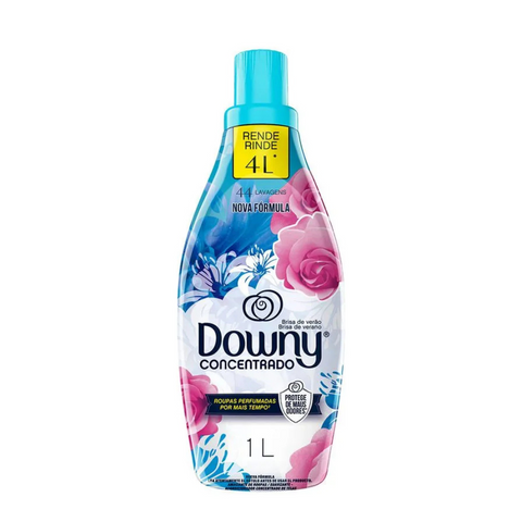 Amaciante de Roupa Concentrado Brisa de Verão Downy Frasco 1l