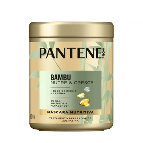 Máscara de Nutrição Pantene Bambu Nutre e Cresce - 600ml