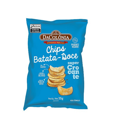 Chips de Batata Doce 35g DaCôlonia