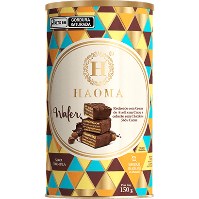 Wafer 56% cacau - MEUBRASILONLINE