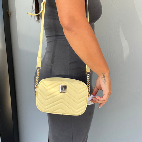 Vizzano 10003-2 Shoulder Bag in Pale Yellow