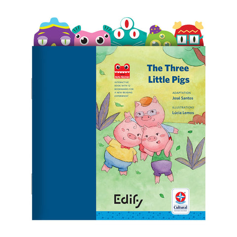 Livro Os Três Porquinhos - Versão em Inglês - Estrela Cultural