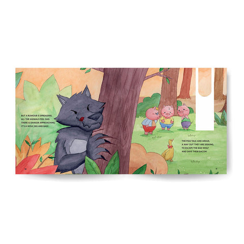 Livro Os Três Porquinhos - Versão em Inglês - Estrela Cultural