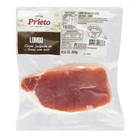 Lombo Suíno Salgado Prieto 400G