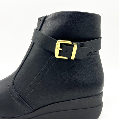 Modare 7085-101 Flat Ankle Boot in Black