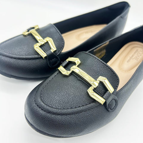 Modare 7032-542 Low Heel Loafer in Black