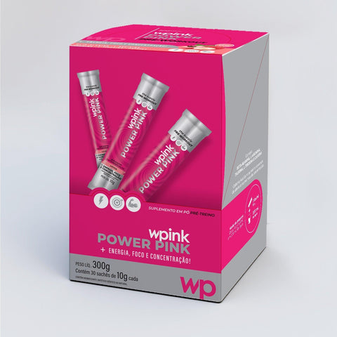 power pink de lichia - pré-treino – 300g - MEUBRASILONLINE