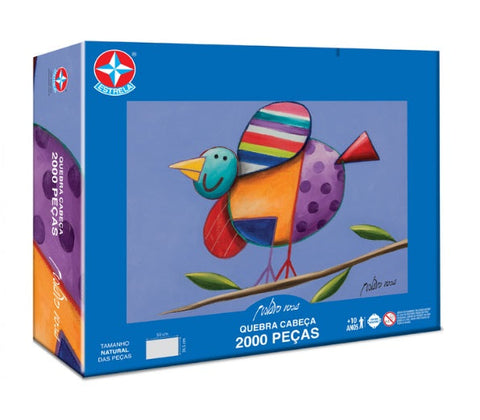 Brazilian Original Estrela Jigsaw Puzzle Gustavo Rosa Artist 2000 pieces