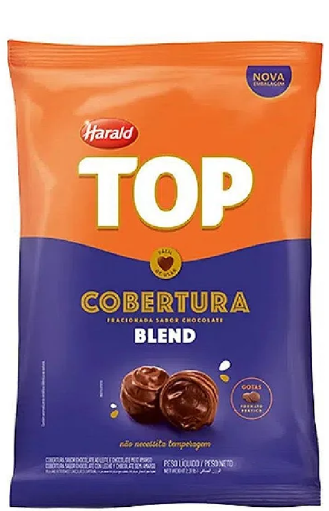 Cobertura De Chocolate Top - Gotas 1,010kg HARALD