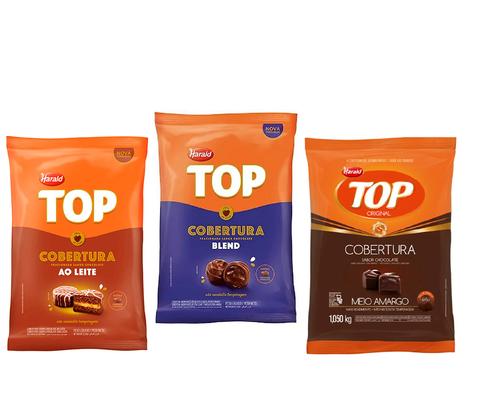 Cobertura De Chocolate Top - Gotas 1,010kg HARALD