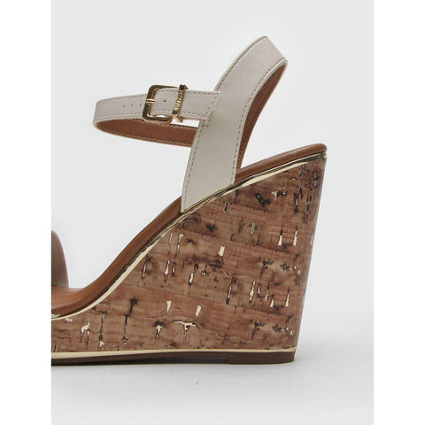 Vizzano 6283-4700 Wedge Sandal in Off White Napa