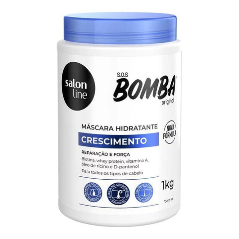 Máscara de hidratação salon line s.o.s bomba 1KG - MEUBRASILONLINE