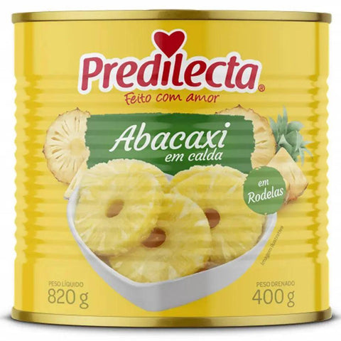 Abacaxi em Calda Predilecta 820g - MEUBRASILONLINE