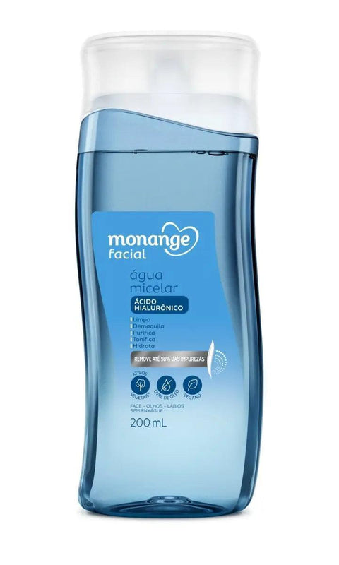 AGUA MICELAR MONANGE 200ML - MEUBRASILONLINE