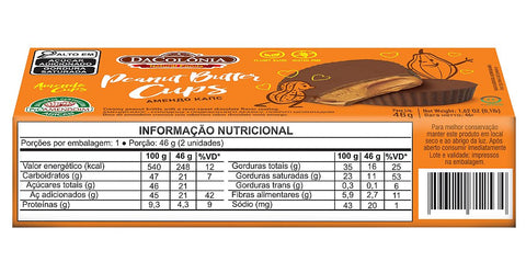 AmendoCups - Paçoca - 46G - DaColonia