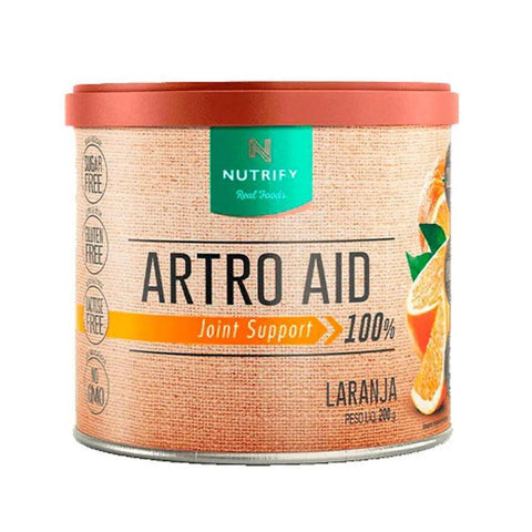 Artro Aid Colágeno Tipo II Laranja Nutrify 200g - MEUBRASILONLINE