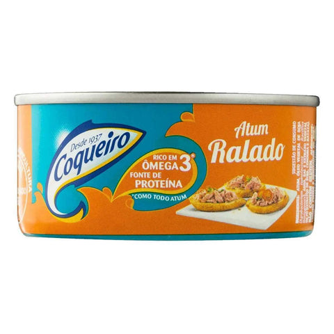 Atum em Ralado Oleo Coqueiro 120g - MEUBRASILONLINE