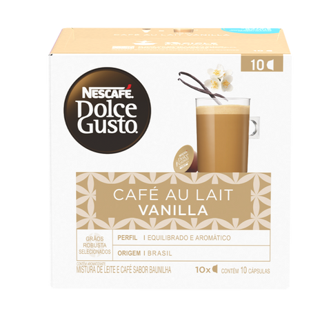 NESCAFÉ® DOLCE GUSTO Café Au Lait Vanilla - 10 Capsulas