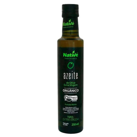 Azeite Orgânico Extra-Virgem Native 250ml - MEUBRASILONLINE