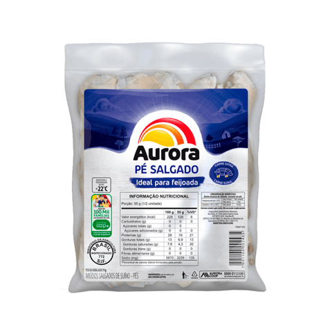 Pé Suíno em embalagem porcionada - Aurora