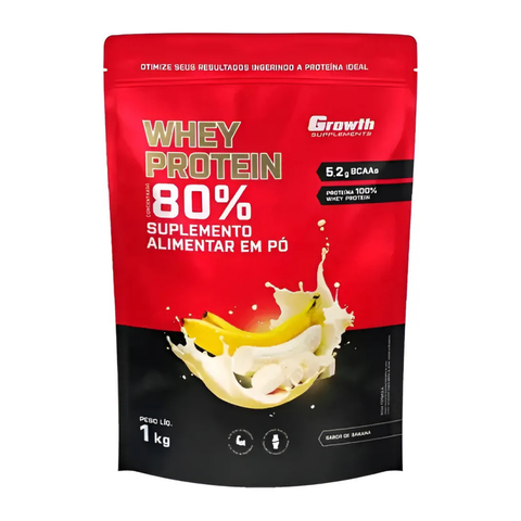 Whey Protein Concentrado (1KG) - Growth Supplements