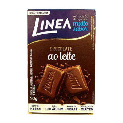 BARRA CHOCOLATE LINEA 30G - MEUBRASILONLINE