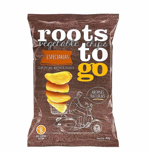 Batata Doce Especiarias Roots To Go 45g - MEUBRASILONLINE