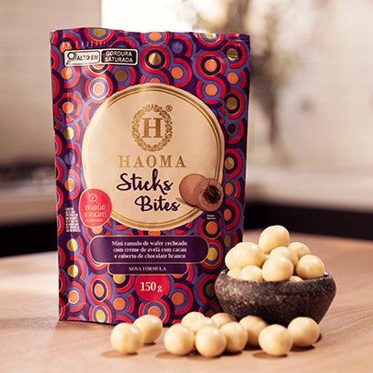 Stick Bites Chocolate Branco - MEUBRASILONLINE