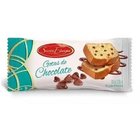 Bolo Baunilha com Gotas de Chocolate Santa Edwiges 200g - MEUBRASILONLINE