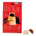 Bombom Branco Creme de Avelã Luckau Pouch 82,5g - MEUBRASILONLINE