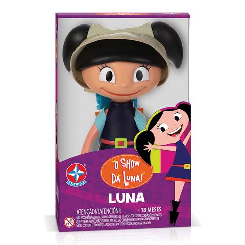 Boneca Luna Aventureira em Vinil 20cm - Estrela