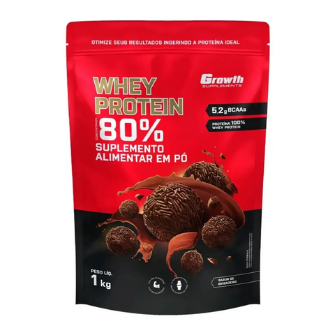 Whey Protein Concentrado (1KG) - Growth Supplements