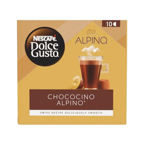 Café Nescafé Dolce Chococino Alpino (10 Capsulas) 240g - MEUBRASILONLINE