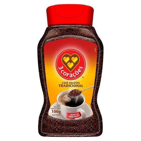 Cafe Soluvel Tres Coracoes 100g - MEUBRASILONLINE