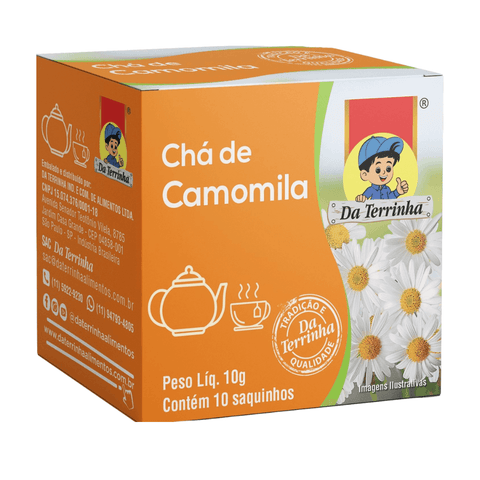 CHA DE CAMOMILA DA TERRINHA 10G