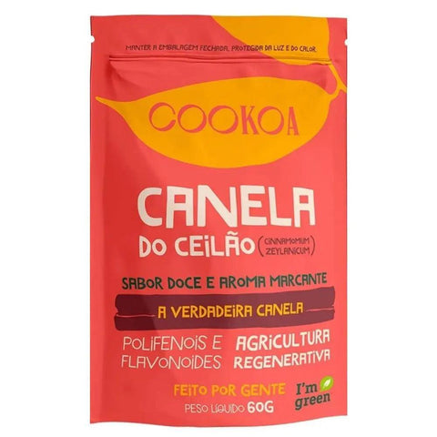 Canela do Ceilão Cookoa 60g - MEUBRASILONLINE
