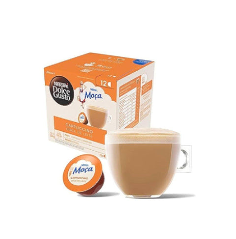 Cappuccino Moça Doce De Leite 10 Cápsulas Dolce Gusto 170G - MEUBRASILONLINE