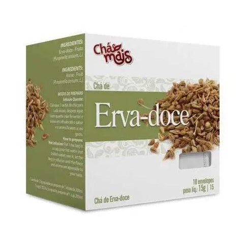 Cha de Erva Doce Cha Mais 15g - MEUBRASILONLINE