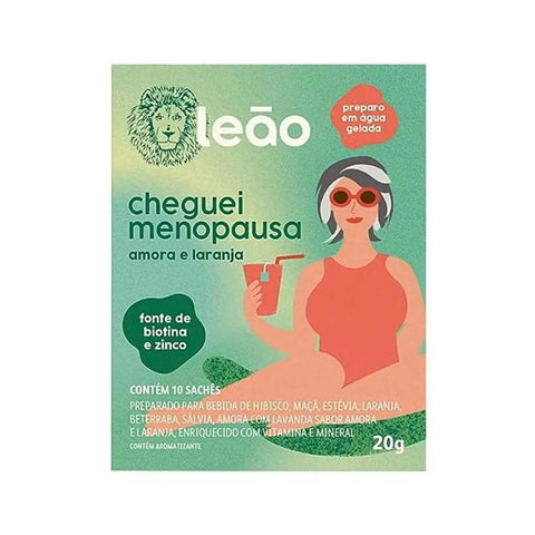 Cha Menopausa Laranja e Amora Leao 20g - MEUBRASILONLINE