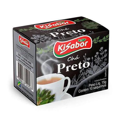 Cha Preto Kisabor 10g - MEUBRASILONLINE