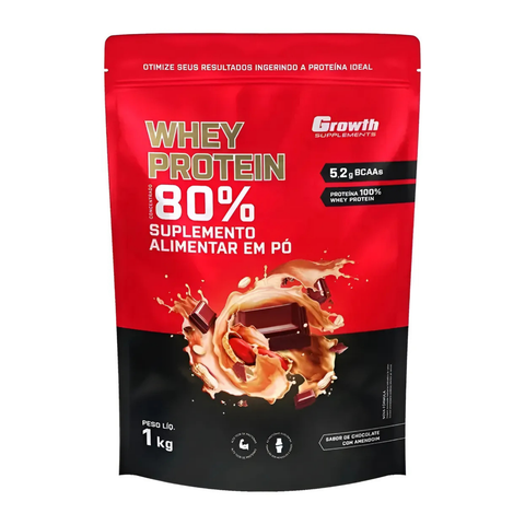 Whey Protein Concentrado (1KG) - Growth Supplements