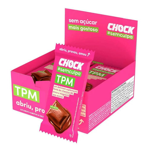 Chocolate TPM Alívio Chock (12un de 18g) - MEUBRASILONLINE