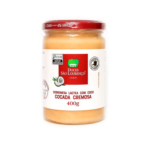 Cocada Cremosa São Lourenço 400g
