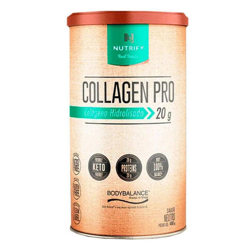 Colágeno Body Balance Collagen Pro Neutro Nutrify 450g - MEUBRASILONLINE