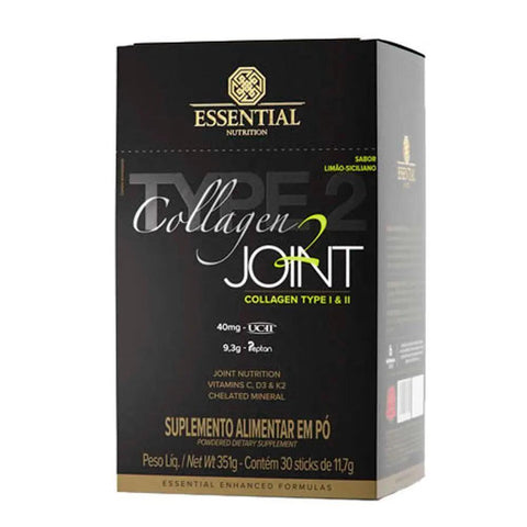 Collagen 2 Joint Limão Siciliano Essential Nutrition 351g (30un) - MEUBRASILONLINE